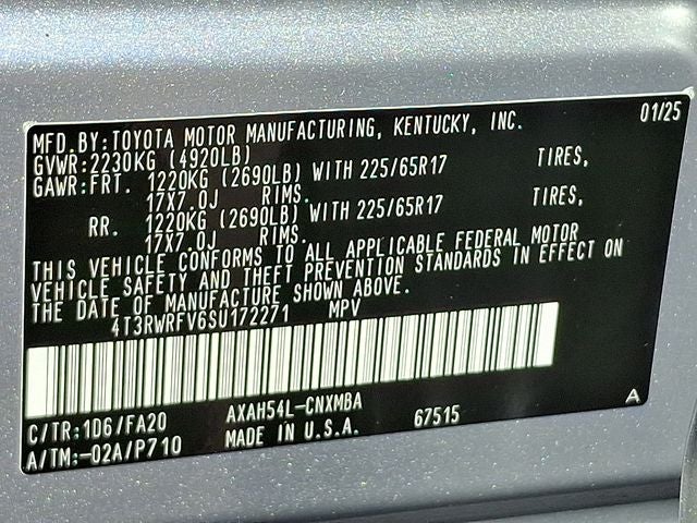 2025 Toyota RAV4 Hybrid XLE