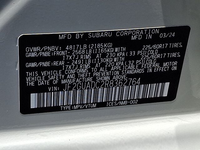 2024 Subaru Crosstrek Premium
