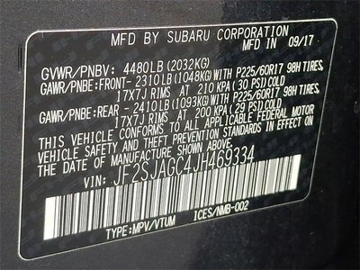 2018 Subaru Forester 2.5i Premium Premium