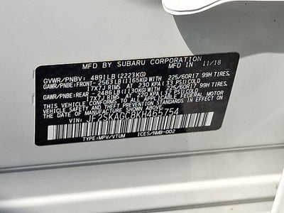 2019 Subaru Forester Premium