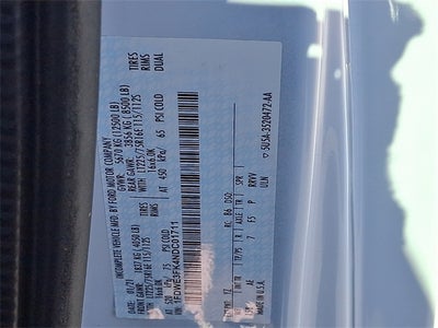 2022 Ford E-350SD Base Cutaway