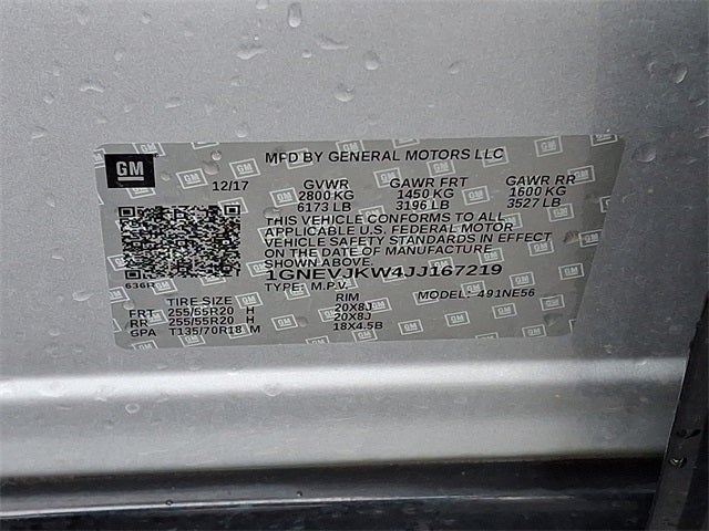 2018 Chevrolet Traverse Premier