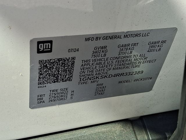 2024 Chevrolet Tahoe Premier