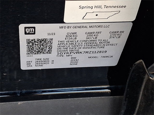 2024 Cadillac LYRIQ Sport