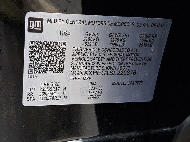 2025 Chevrolet Equinox LT