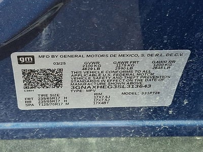 2025 Chevrolet Equinox LT