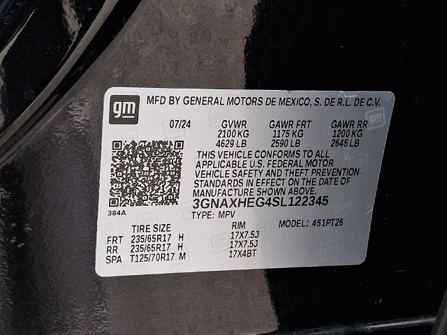 2025 Chevrolet Equinox LT