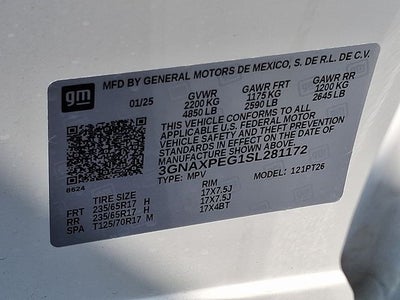 2025 Chevrolet Equinox LT AWD