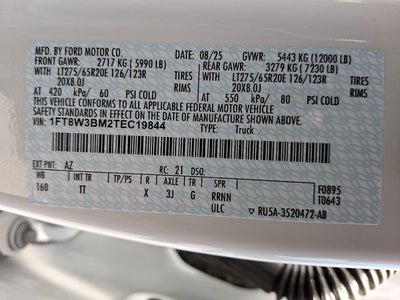 2026 Ford Super Duty F-350 SRW Pickup Platinum
