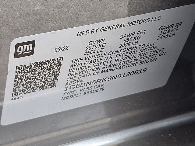 2022 Cadillac CT5 Premium Luxury