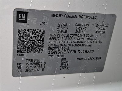 2020 Chevrolet Tahoe LT