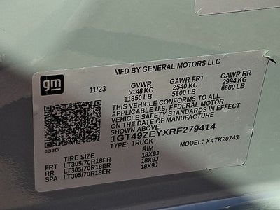 2024 GMC Sierra 2500HD AT4X