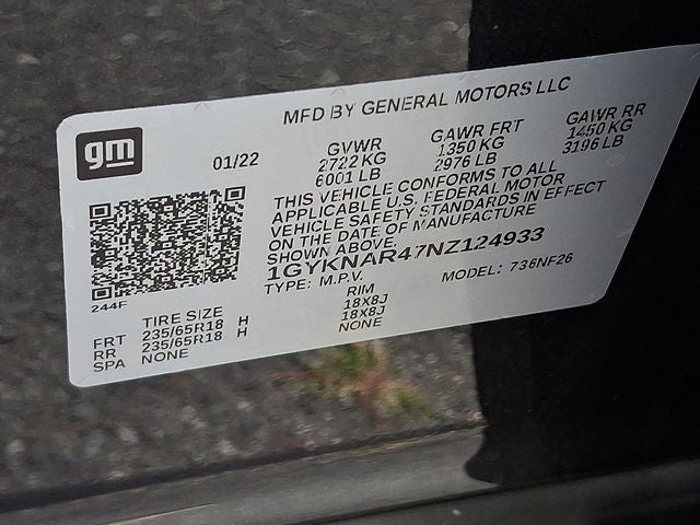 2022 Cadillac XT5 FWD Luxury