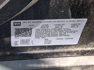 2025 Chevrolet Equinox FWD LT