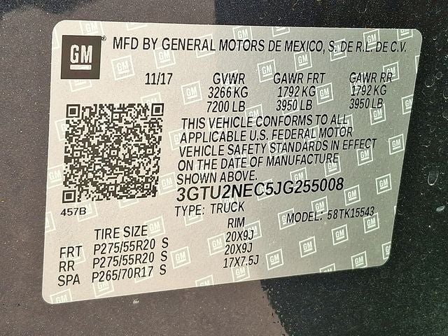 2018 GMC Sierra 1500 SLT