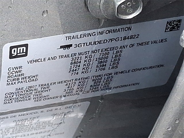 2023 GMC Sierra 1500 SLT