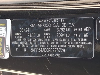 2024 Kia Forte GT-Line