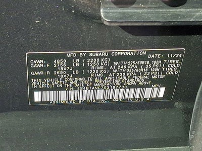 2025 Subaru Outback Limited
