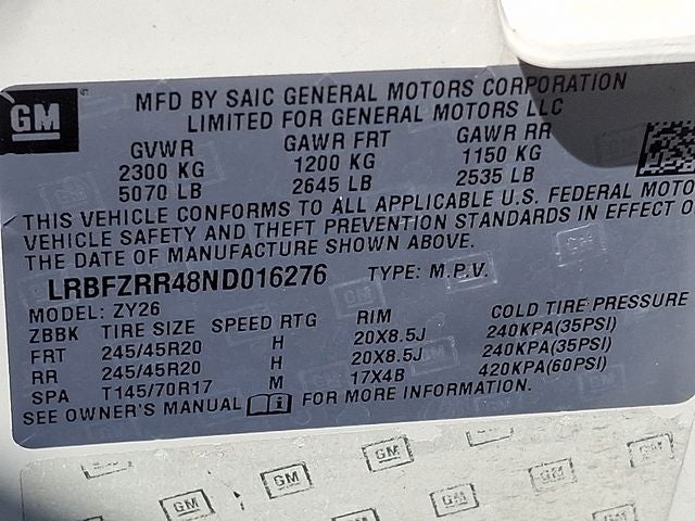 2022 Buick Envision Avenir