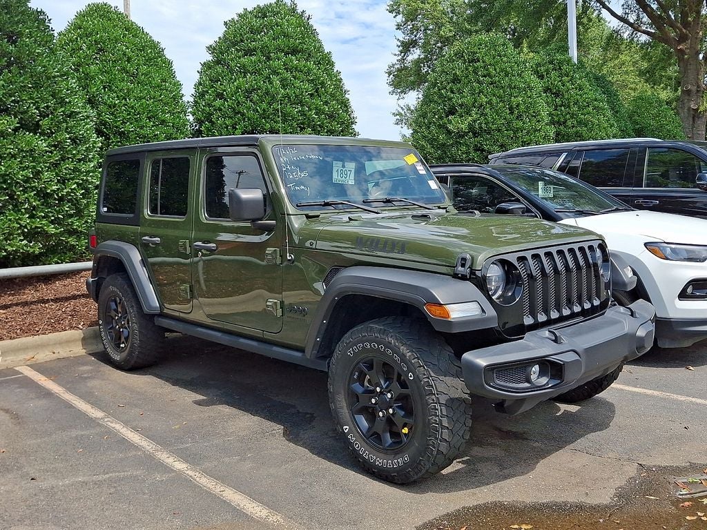2022 Jeep Wrangler Unlimited Willys