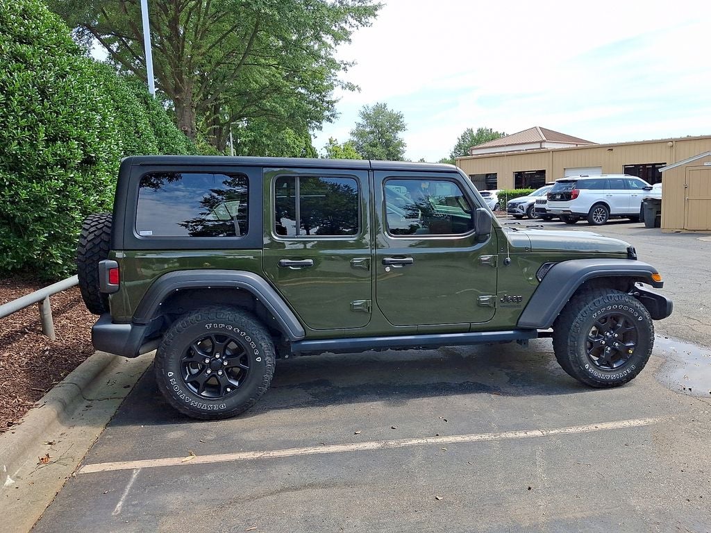 2022 Jeep Wrangler Unlimited Willys