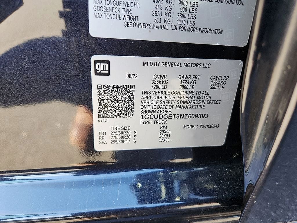 2022 Chevrolet Silverado 1500 LTZ