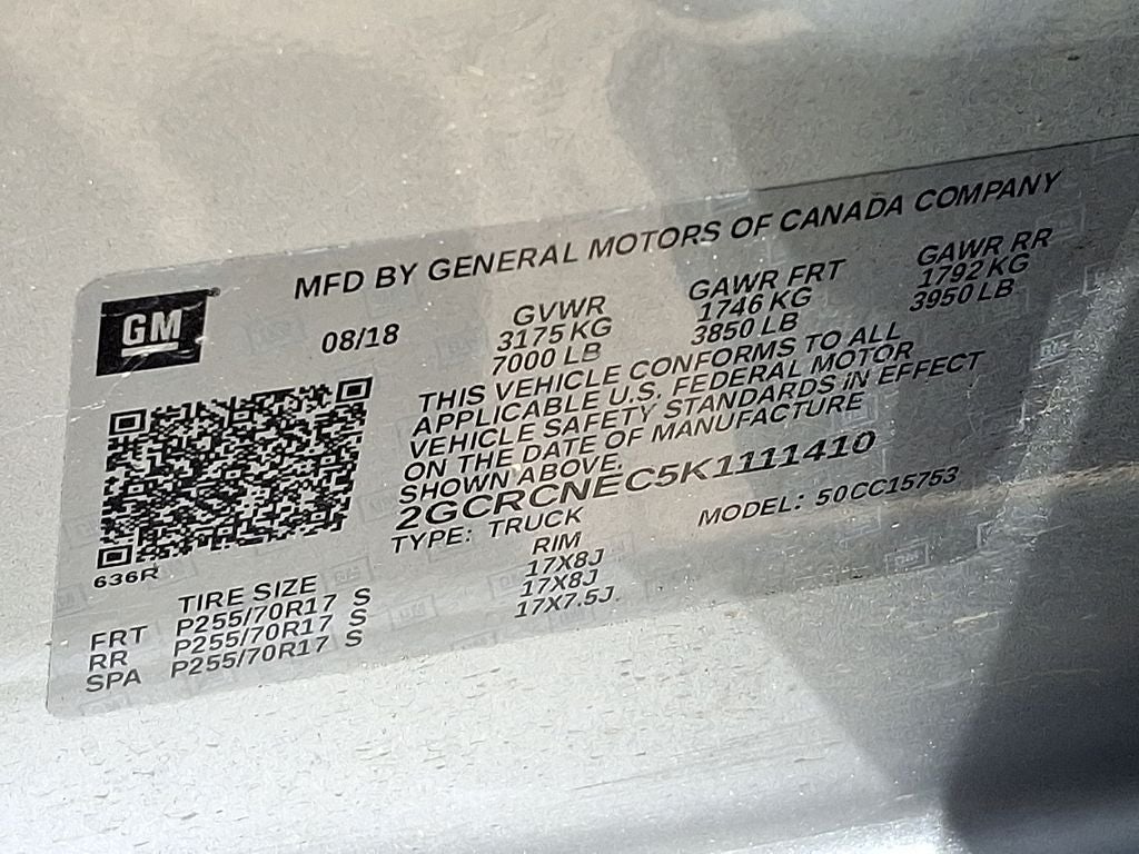 2019 Chevrolet Silverado 1500 LD WT