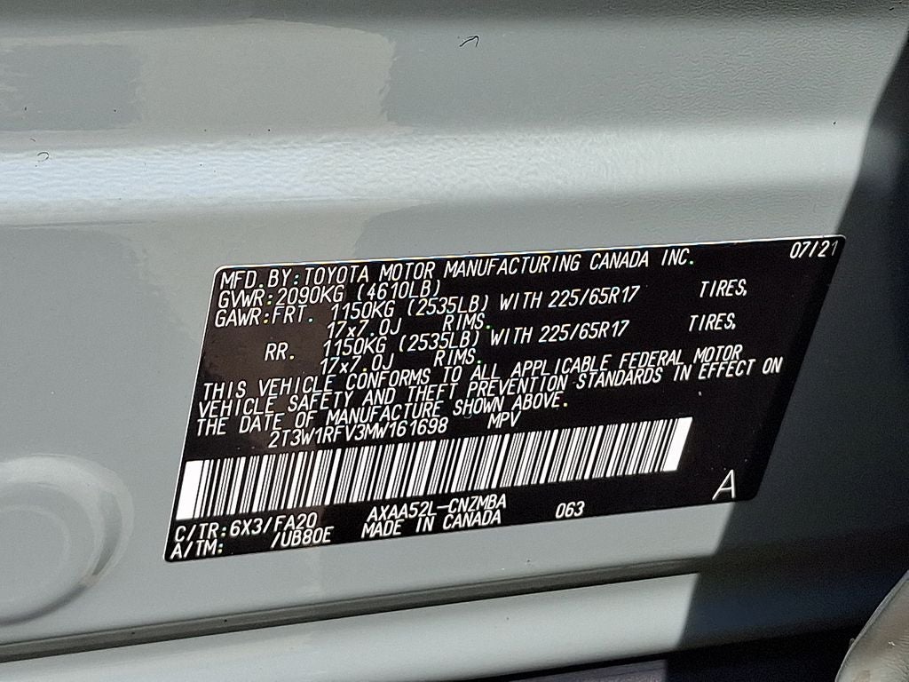 2021 Toyota RAV4 XLE