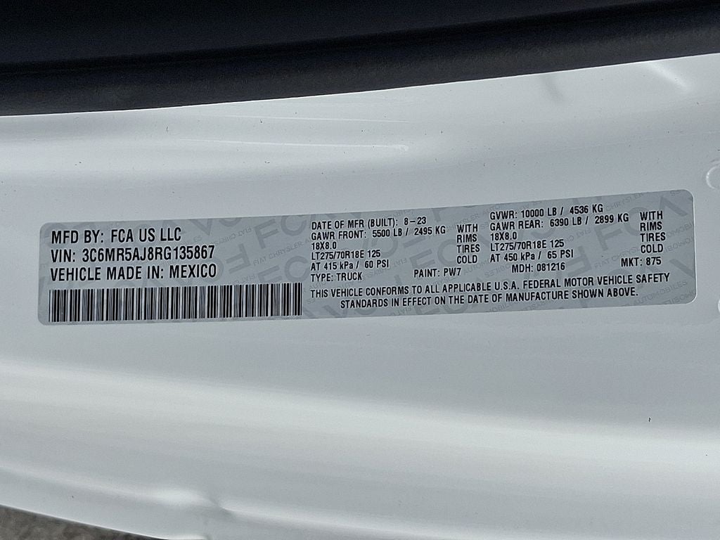 2024 RAM 2500 Tradesman