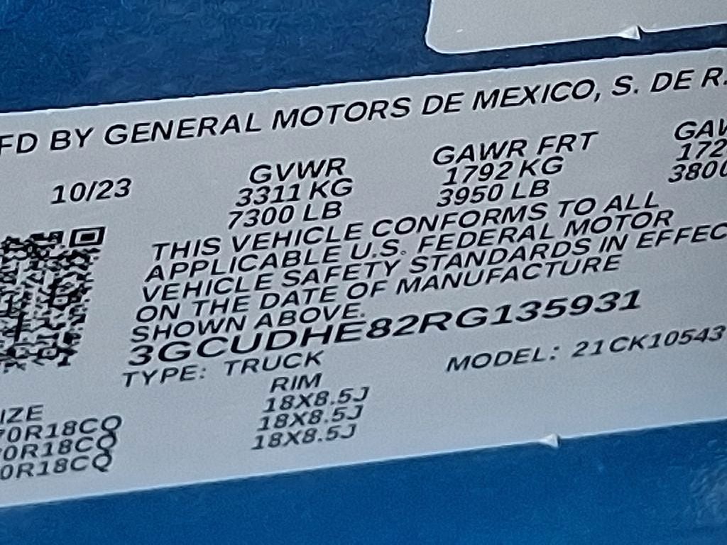 2024 Chevrolet Silverado 1500 ZR2