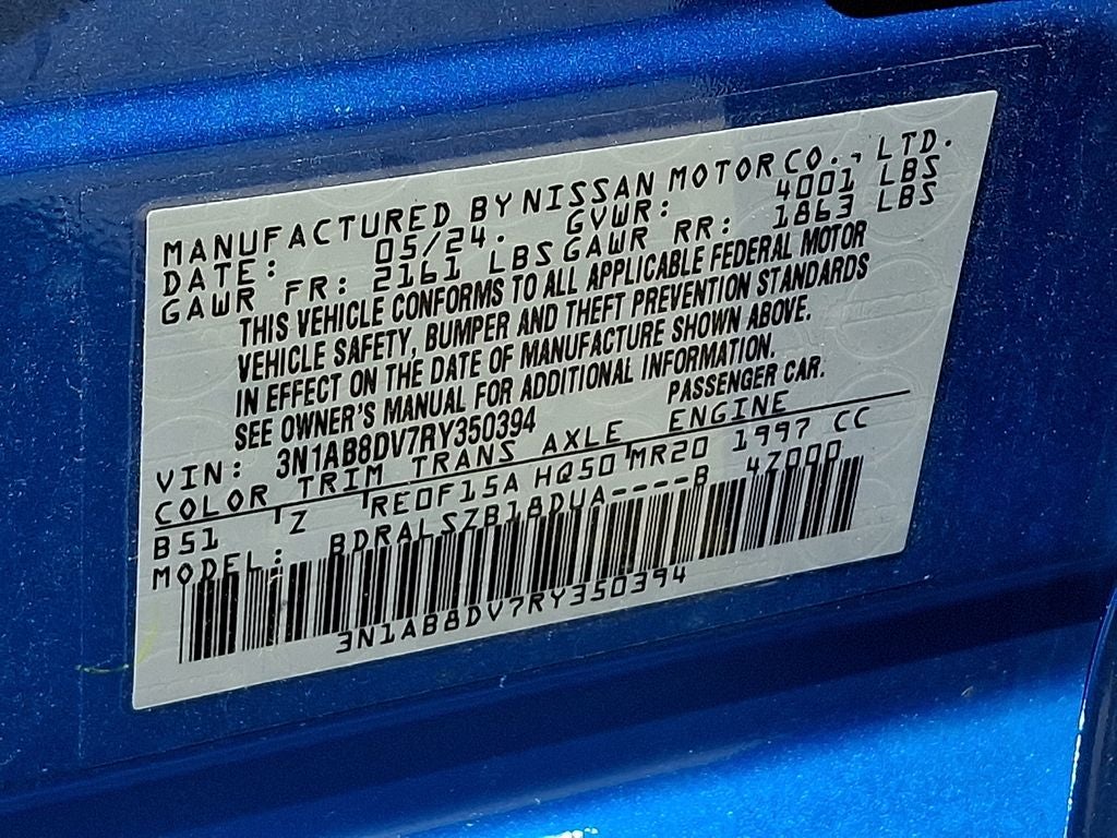 2024 Nissan Sentra SR