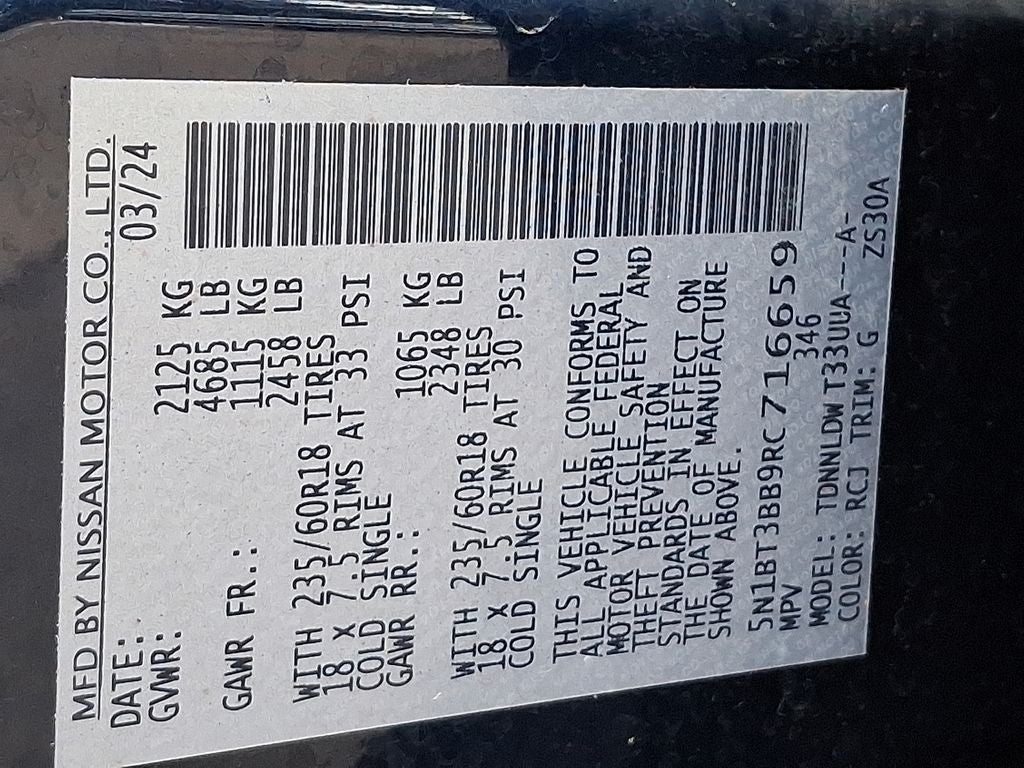 2024 Nissan Rogue SV