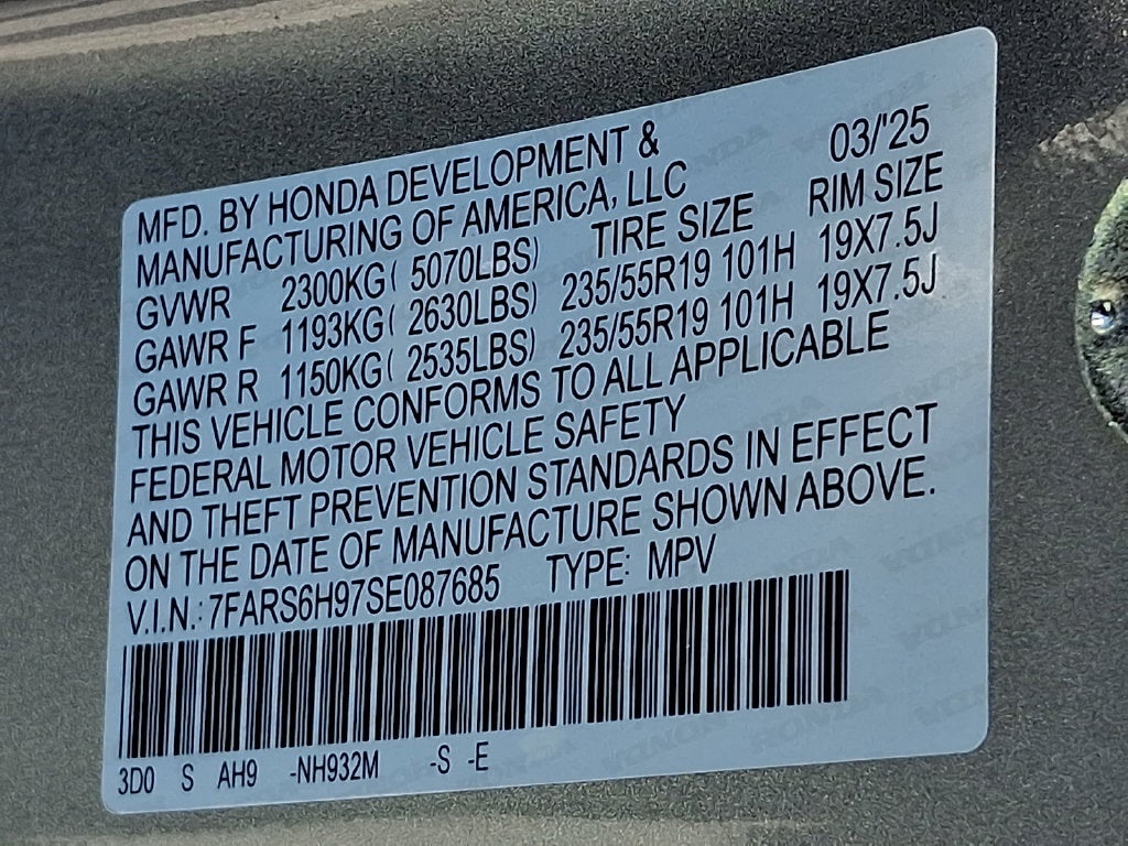 2025 Honda CR-V Hybrid Sport Touring