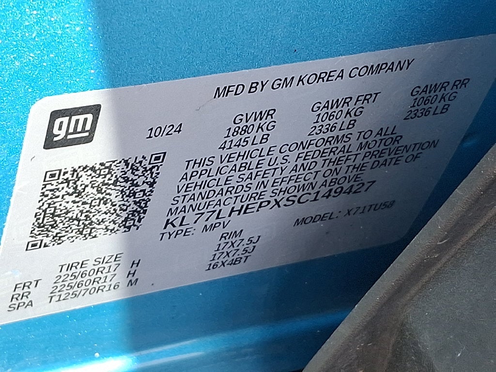2025 Chevrolet Trax LT