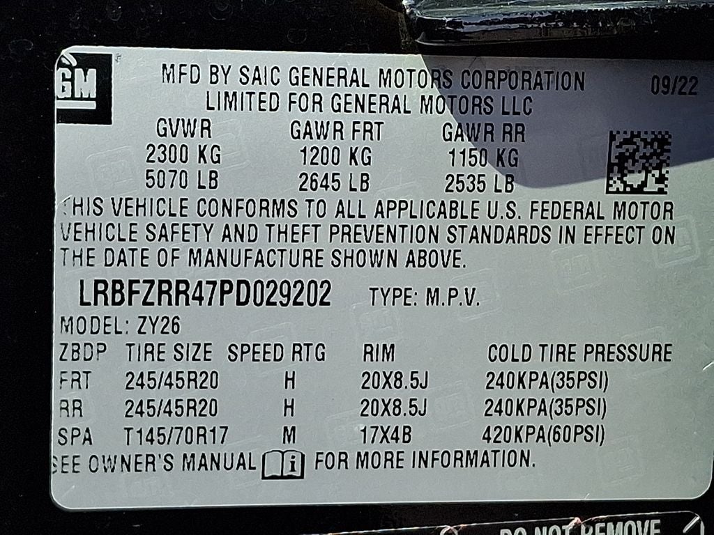 2023 Buick Envision Avenir