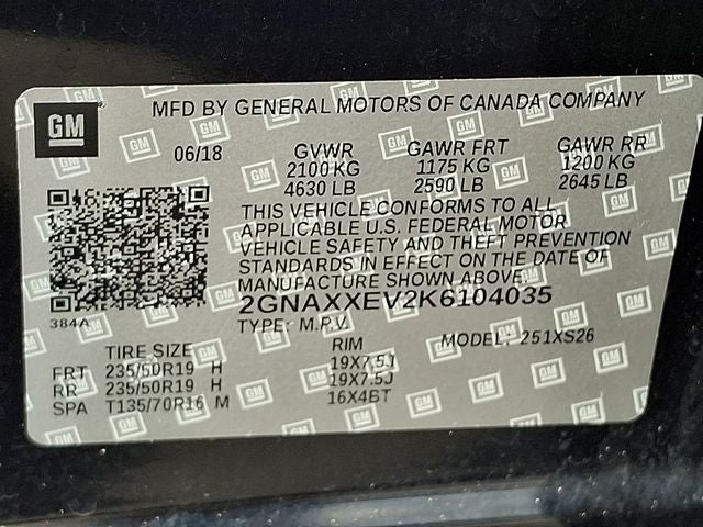 2019 Chevrolet Equinox Premier