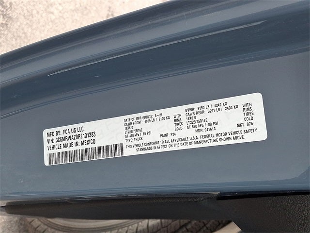 2024 RAM ProMaster 3500 EV Tradesman