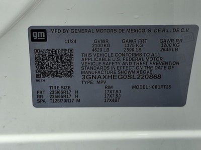 2025 Chevrolet Equinox FWD LT