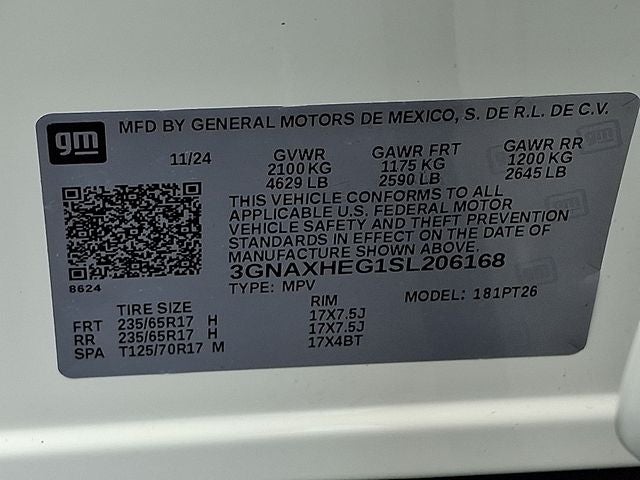 2025 Chevrolet Equinox LT