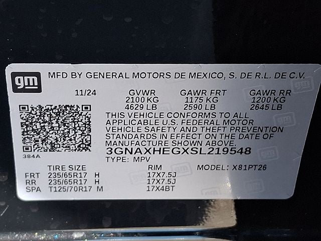 2025 Chevrolet Equinox LT
