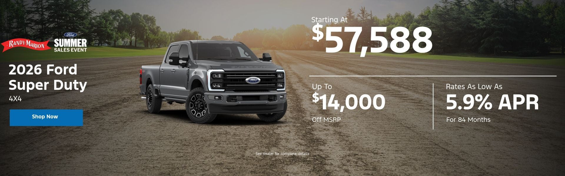 Ford Super Duty Offers
