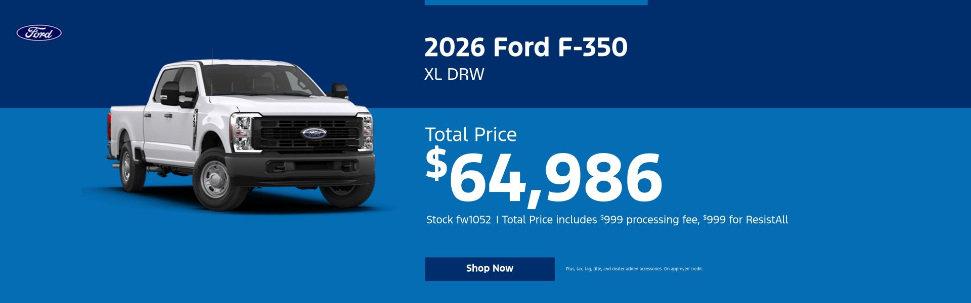 Ford F-350 Offer